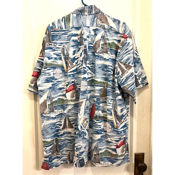 Reyn Spooner Multicolor Hawaii Button Up Shirt Top  Mens Size XL - Picture 6 of 9
